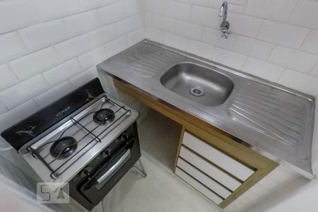 Studio à venda com 26m², 1 quarto e sem vagaCozinha