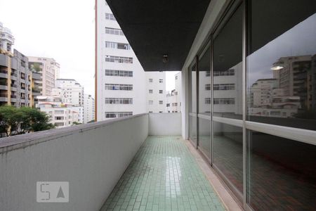 Varanda de apartamento à venda com 3 quartos, 260m² em Santa Cecília, São Paulo