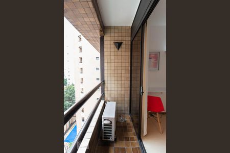 Varanda de apartamento para alugar com 1 quarto, 45m² em Pinheiros, São Paulo