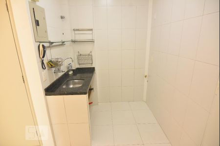 Cozinha e Área de Serviço de apartamento à venda com 1 quarto, 50m² em Flamengo, Rio de Janeiro