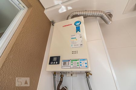 Apartamento para alugar com 50m², 1 quarto e 1 vagaDetalhe da Varanda