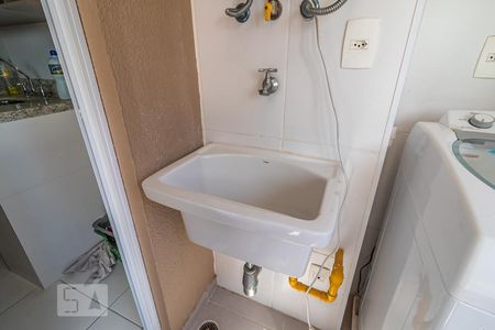 Apartamento para alugar com 50m², 1 quarto e 1 vagaDetalhe da Varanda