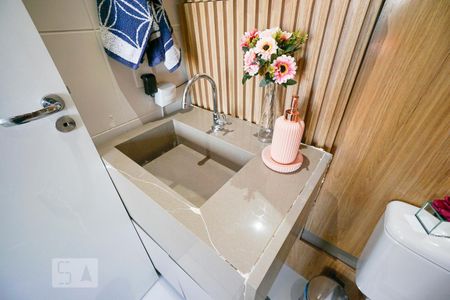 Apartamento à venda com 28m², 1 quarto e sem vaga Apartamento à venda com 28m², 1 quarto e sem vagaDetalhe banheiro suíte