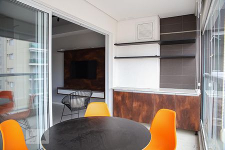 Studio para alugar com 38m², 1 quarto e 1 vagaVaranda