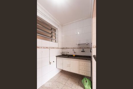 Cozinha de apartamento para alugar com 1 quarto, 33m² em Bela Vista, São Paulo