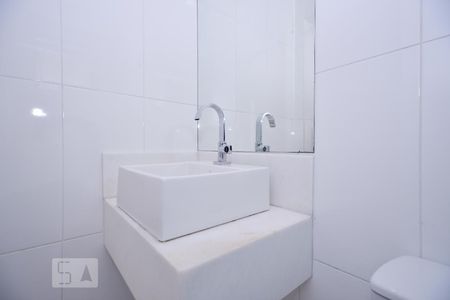 Banheiro da Suíte de apartamento à venda com 3 quartos, 85m² em Jardim Atlântico, Belo Horizonte