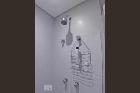 Banheiro de kitnet/studio à venda com 1 quarto, 30m² em Vila Cordeiro, São Paulo