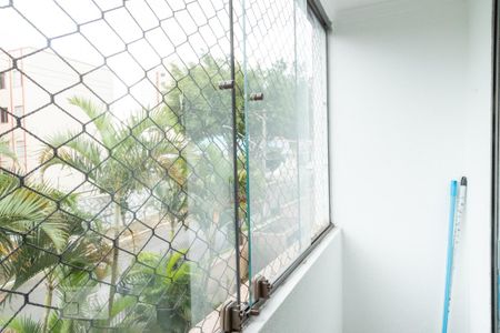 Varanda da Sala de apartamento para alugar com 3 quartos, 65m² em Jardim Itapemirim, São Paulo