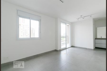 Sala / Dormitório de kitnet/studio à venda com 1 quarto, 34m² em Tatuapé, São Paulo