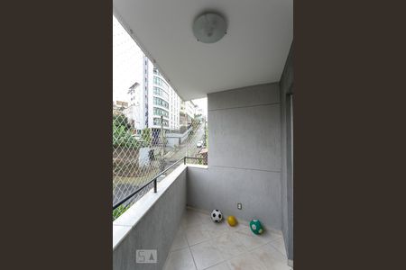 Varanda de apartamento para alugar com 3 quartos, 83m² em Graça, Belo Horizonte