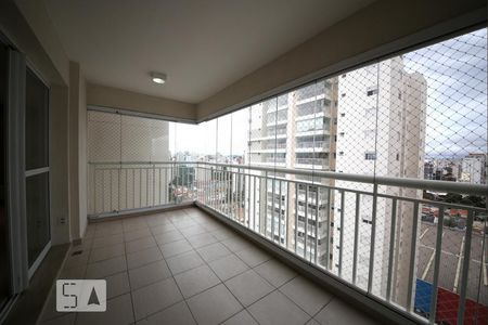 Varanda Gourmet de apartamento à venda com 3 quartos, 123m² em Vila Congonhas, São Paulo