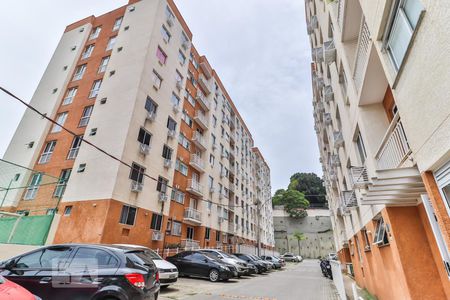 Fachada de apartamento à venda com 2 quartos, 48m² em Taquara, Rio de Janeiro