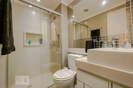 Apartamento para alugar com 63m², 2 quartos e 1 vagaBanheiro da Suite