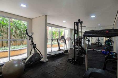 Apartamento para alugar com 38m², 1 quarto e 1 vaga Apartamento para alugar com 38m², 1 quarto e 1 vagaÁrea comum - Academia