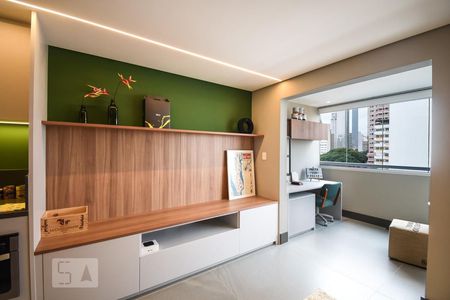 Studio à venda com 37m², 1 quarto e 1 vagaStudio