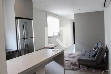 Sala de apartamento para alugar com 1 quarto, 44m² em Santa Cecília, São Paulo