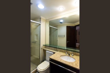 Banheiro de apartamento para alugar com 1 quarto, 34m² em Jardim Paulista, São Paulo
