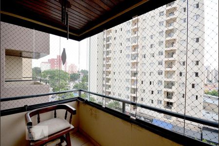Varanda da Sala de apartamento à venda com 3 quartos, 70m² em Vila Moinho Velho, São Paulo