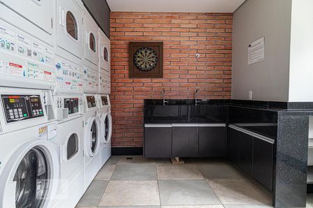 Studio para alugar com 35m², 1 quarto e 1 vagaLavanderia