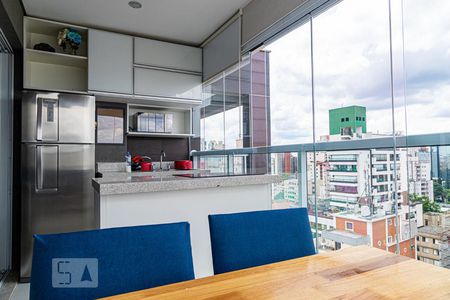 Studio para alugar com 35m², 1 quarto e 1 vagaVaranda