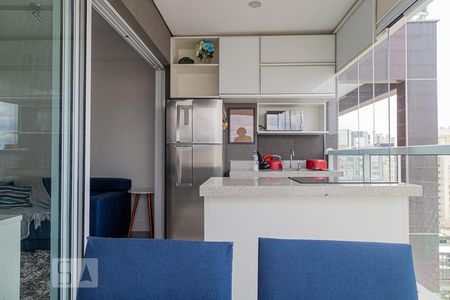 Studio para alugar com 35m², 1 quarto e 1 vagaVaranda