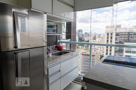 Studio para alugar com 35m², 1 quarto e 1 vagaVaranda/Cozinha