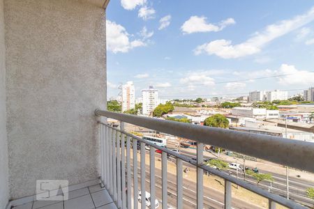 Varanda da Sala de apartamento à venda com 2 quartos, 77m² em São Sebastião, Porto Alegre