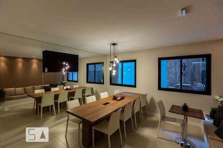 Studio para alugar com 26m², 1 quarto e sem vagaÁrea Gourmet