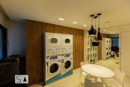 Studio para alugar com 26m², 1 quarto e sem vagaLavanderia
