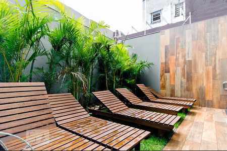 Studio para alugar com 26m², 1 quarto e sem vagaÁrea comum - Piscina