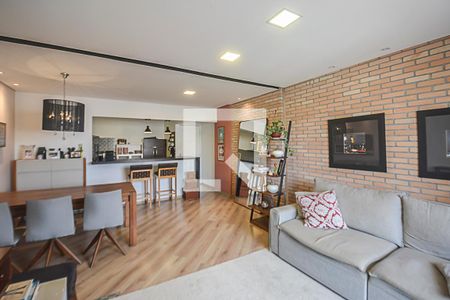 Sala de apartamento à venda com 3 quartos, 107m² em Jardim Chácara Inglesa, São Bernardo do Campo