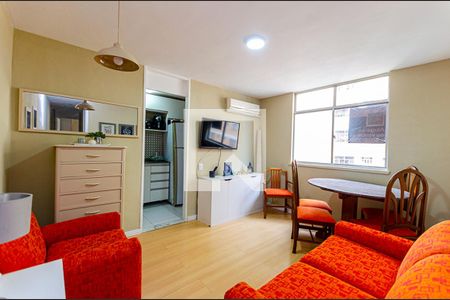 Sala de apartamento à venda com 2 quartos, 55m² em Santa Rosa, Niterói