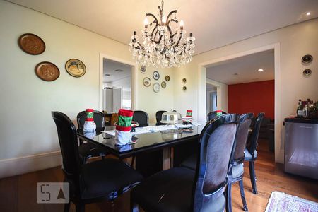 Sala de Jantar de apartamento à venda com 4 quartos, 201m² em Morumbi, São Paulo
