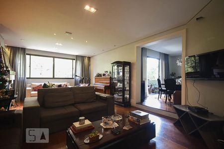 Sala de apartamento à venda com 4 quartos, 201m² em Morumbi, São Paulo