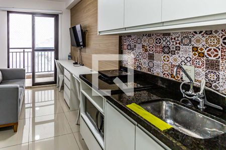 Studio à venda com 26m², 1 quarto e sem vaga Studio à venda com 26m², 1 quarto e sem vagaCozinha