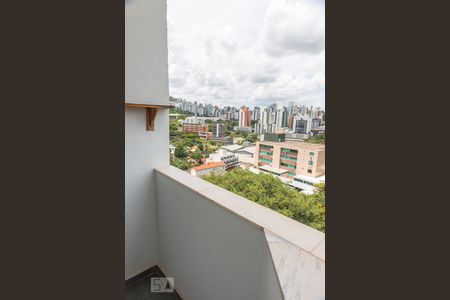 Varanda da Sala de apartamento à venda com 4 quartos, 100m² em Estoril, Belo Horizonte