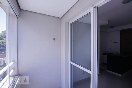 Varanda Sala de apartamento à venda com 1 quarto, 31m² em Campos Elíseos, São Paulo