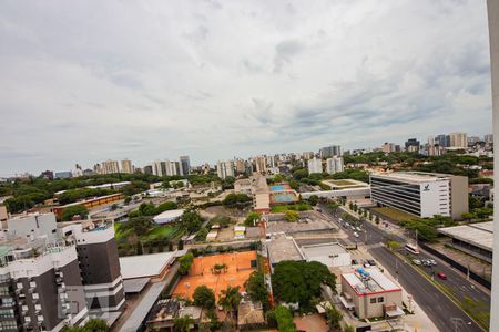 Vista da Sala de kitnet/studio para alugar com 1 quarto, 37m² em Três Figueiras, Porto Alegre