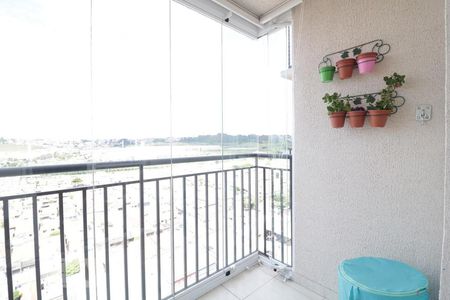 Sacada de apartamento para alugar com 2 quartos, 50m² em Vila Antonieta, São Paulo