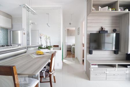 Detalhe Sala de apartamento para alugar com 2 quartos, 50m² em Vila Antonieta, São Paulo