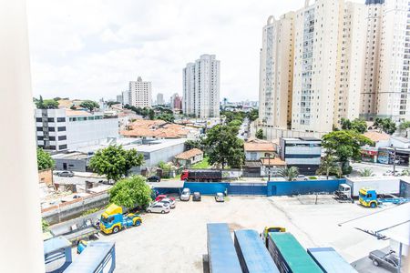 Vista da Sala de apartamento à venda com 2 quartos, 60m² em Vila Alzira, Santo André