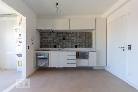 Sala/Cozinha de apartamento à venda com 1 quarto, 38m² em Vila Andrade, São Paulo