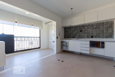Sala/Cozinha de apartamento para alugar com 1 quarto, 38m² em Vila Andrade, São Paulo