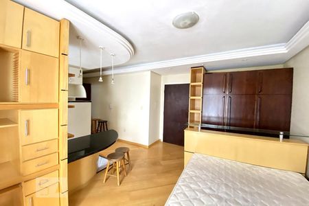 Sala e dormitório de apartamento para alugar com 1 quarto, 34m² em Hamburgo Velho, Novo Hamburgo