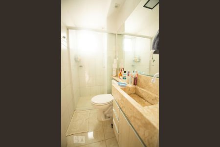 banheiro de apartamento à venda com 2 quartos, 48m² em Jardim do Lago, Campinas