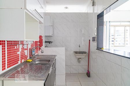 Cozinha e Área de Serviço de kitnet/studio à venda com 1 quarto, 38m² em Consolação, São Paulo