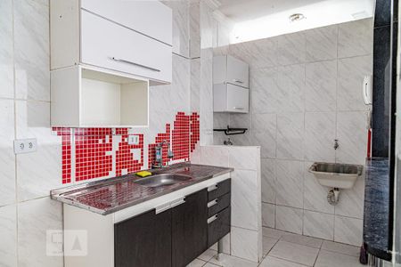 Cozinha e Área de Serviço de kitnet/studio à venda com 1 quarto, 38m² em Consolação, São Paulo
