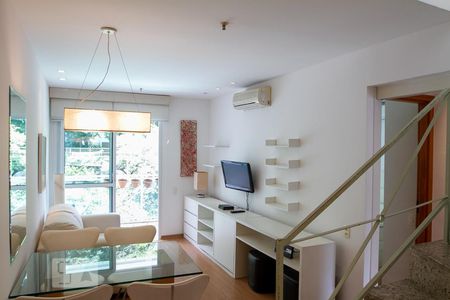 Sala de apartamento à venda com 2 quartos, 110m² em Lagoa, Rio de Janeiro