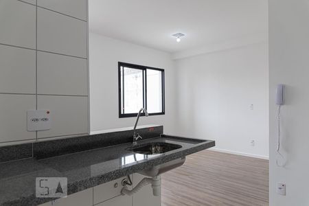 Cozinha de kitnet/studio à venda com 1 quarto, 26m² em Bela Vista, São Paulo
