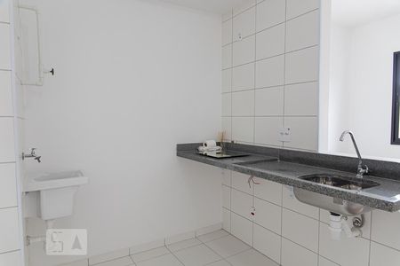 Cozinha de kitnet/studio à venda com 1 quarto, 26m² em Bela Vista, São Paulo